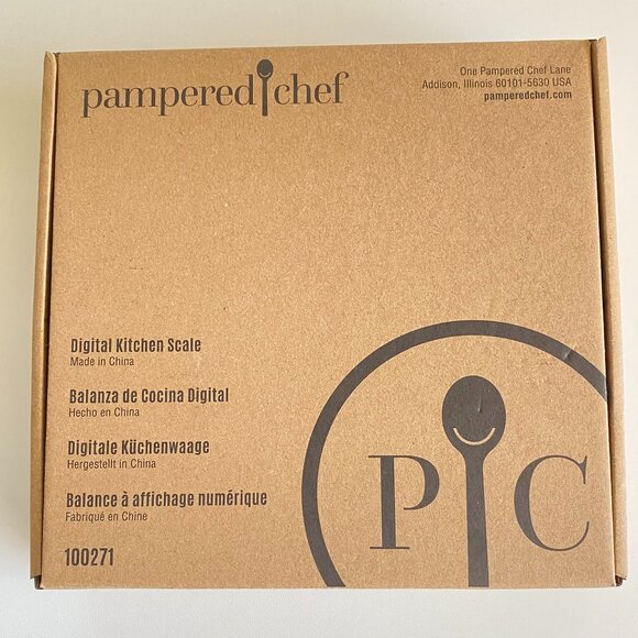 Pampered Chef Digital Kitchen Weigh Scale New In Box - Picture 3 of 8